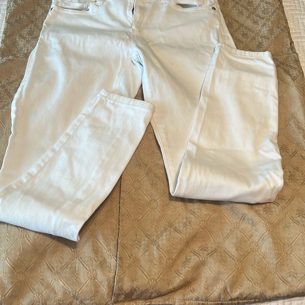🏖️Michael Kors White Skinny Jeans Premium Denim, Size 4